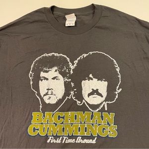 Bachman & Cummings First Time Around Tour T Shirt Size XL
